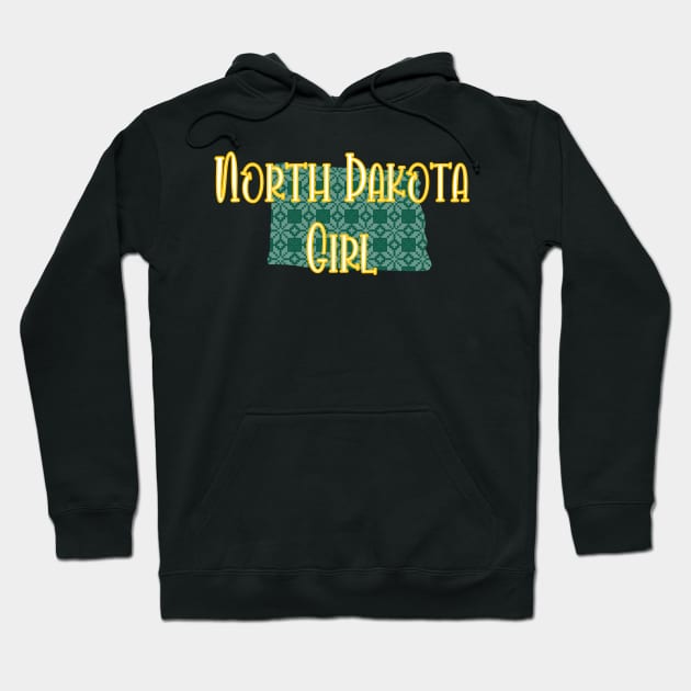 North Dakota Girl Hoodie by Flux+Finial